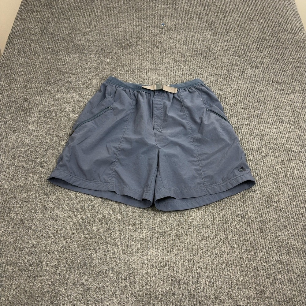 Nike ACG Shorts Boys XL Blue Polyester Belted Hiking Gorpcore Athletic Sport